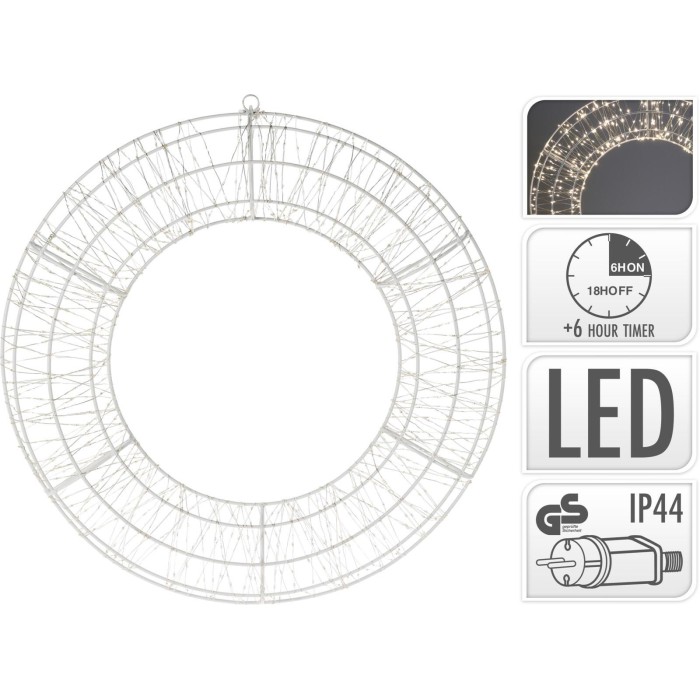 CORONA 840LED D58 CALDO TIMER
